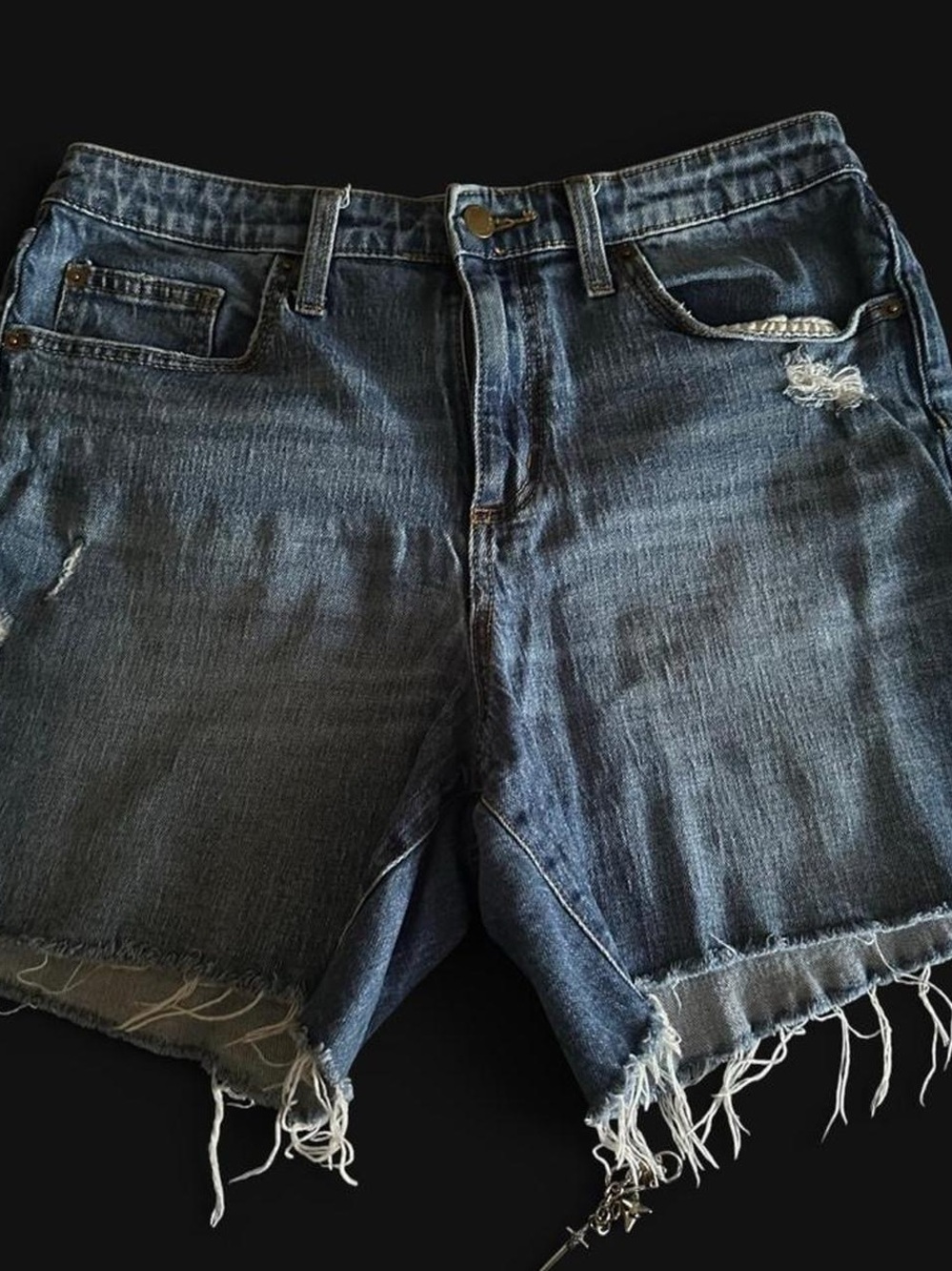 Blue Denim Shorts